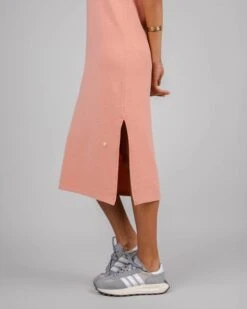 Brava Fabrics Dress Jersey Long Coiro Light Red -Brava Clothing Shop Product ProductPropertyID 144344994