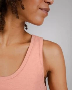 Brava Fabrics Dress Jersey Long Coiro Light Red -Brava Clothing Shop Product ProductPropertyID 144344995