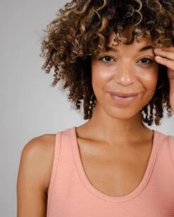 Brava Fabrics Dress Jersey Long Coiro Light Red -Brava Clothing Shop Product ProductPropertyID 144344996