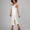Brava Fabrics Dress Jersey Long White -Brava Clothing Shop Product ProductPropertyID 144345005