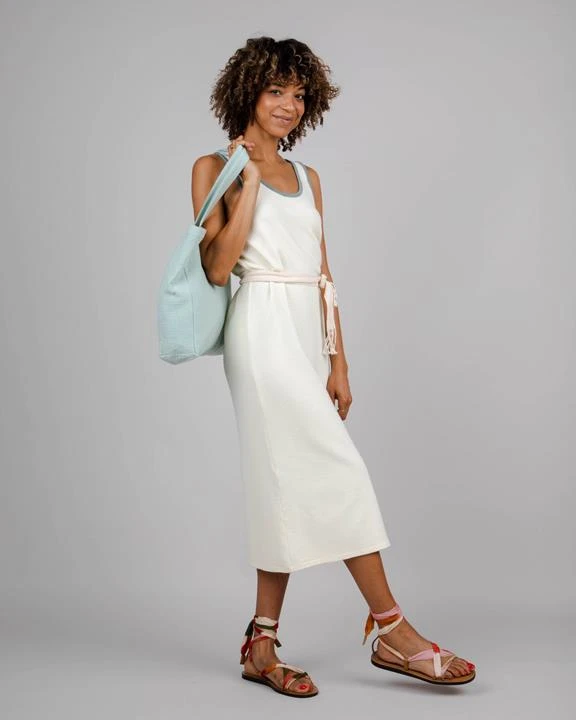 Brava Fabrics Dress Jersey Long White 4 Brava Fabrics Dress Jersey Long White - Image 2