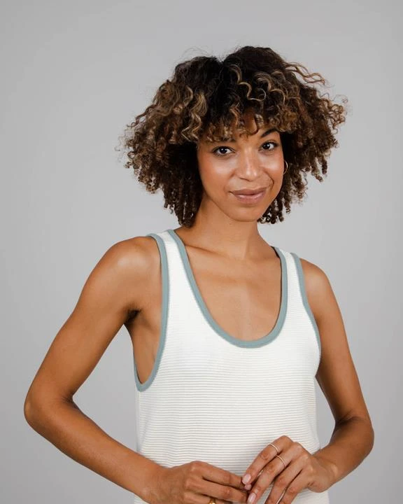 Brava Fabrics Dress Jersey Long White 10 Brava Fabrics Dress Jersey Long White - Image 8