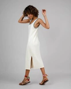 Brava Fabrics Dress Jersey Long White 21 Brava Fabrics Dress Jersey Long White -Brava Clothing Shop Product ProductPropertyID 144345014