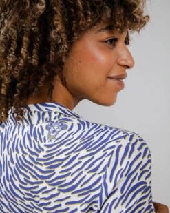 Brava Fabrics Dress Tiger Midi White -Brava Clothing Shop Product ProductPropertyID 144345116