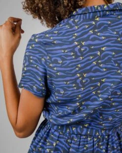 Brava Fabrics Midi Dress Jalapeño Purple -Brava Clothing Shop Product ProductPropertyID 144345166