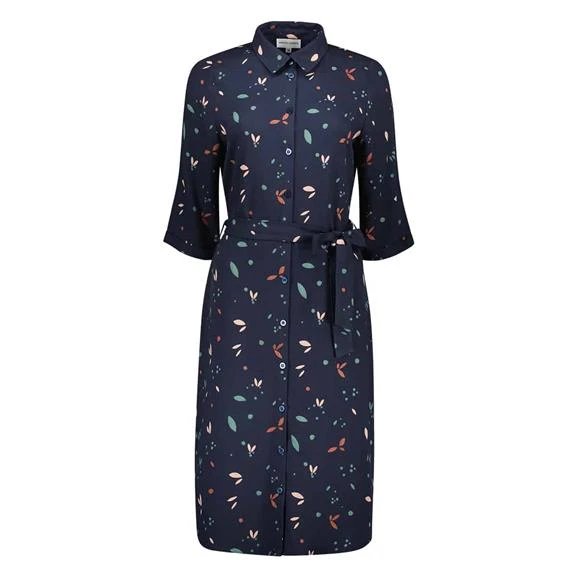 Dress Merel Graphics Navy Blue 3 Dress Merel Graphics Navy Blue