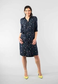 Dress Merel Graphics Navy Blue 9 Dress Merel Graphics Navy Blue -Brava Clothing Shop Product ProductPropertyID 145164372