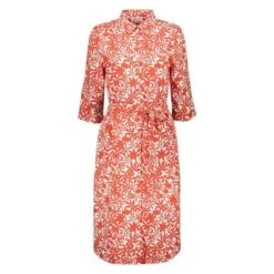Dress Merel Flowers Red