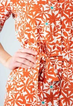 Dress Merel Flowers Red -Brava Clothing Shop Product ProductPropertyID 145164402