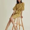 Komodo Dress Akina Khaki Green 1 Komodo Dress Akina Khaki Green -Brava Clothing Shop Product ProductPropertyID 145830675