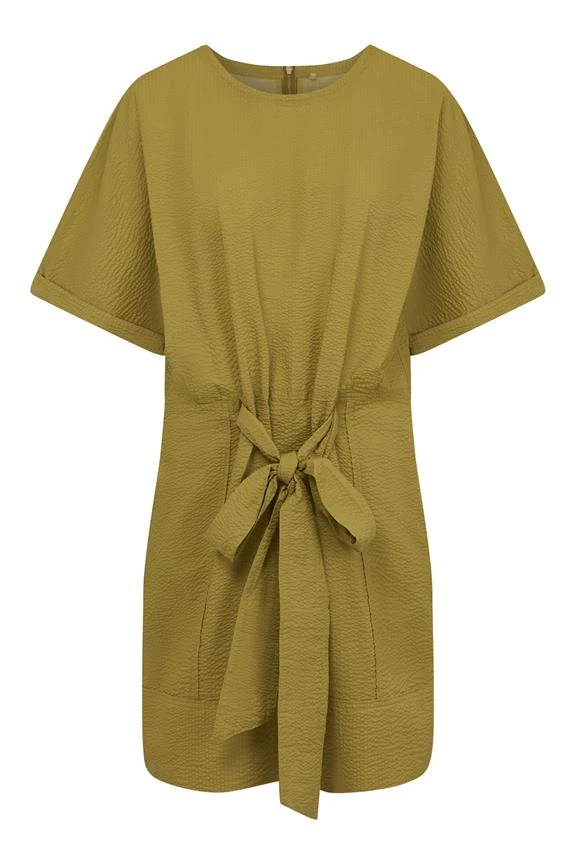Komodo Dress Akina Khaki Green 4 Komodo Dress Akina Khaki Green - Image 2