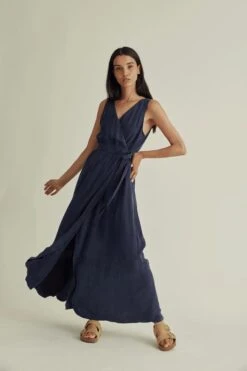 Komodo Dress Mika Dark Navy Blue