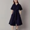 Komodo Dress Ashes Navy Blue -Brava Clothing Shop Product ProductPropertyID 149375492