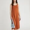 Dress Long Knit Circular Terracotta -Brava Clothing Shop Product ProductPropertyID 149808903