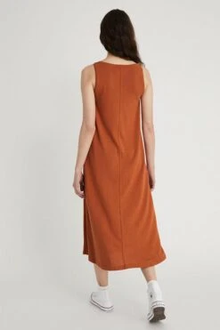 Dress Long Knit Circular Terracotta -Brava Clothing Shop Product ProductPropertyID 149808905