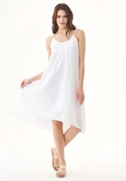 Dress Spaghetti Strap White