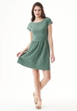 Dress Jersey Slub Green Tea
