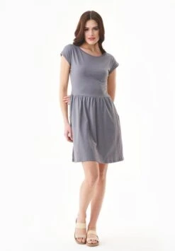 Dress Jersey Slub Shadow Grey