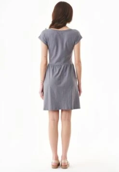 Dress Jersey Slub Shadow Grey -Brava Clothing Shop Product ProductPropertyID 150464626