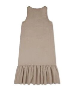 Dress Frill Almond Beige -Brava Clothing Shop Product ProductPropertyID 151320000