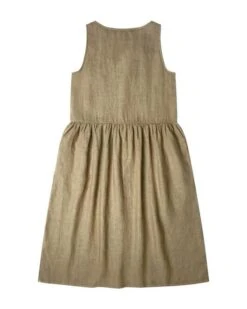 Dress Gathered Willow Green 8 Dress Gathered Willow Green -Brava Clothing Shop Product ProductPropertyID 151320011