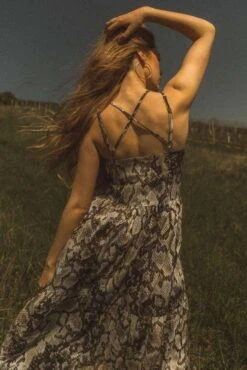 Dress Soraida Python -Brava Clothing Shop Product ProductPropertyID 153268396