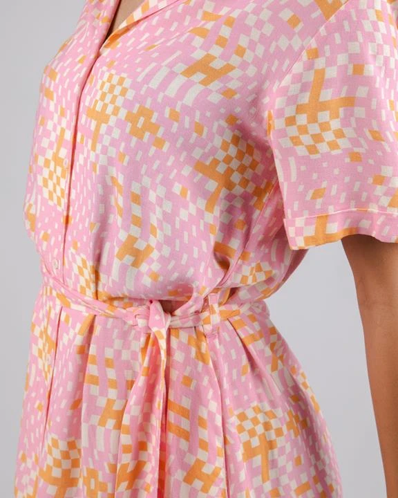 Brava Fabrics Long Dress Dizzy Pink 5 Brava Fabrics Long Dress Dizzy Pink - Image 3