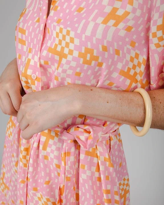 Brava Fabrics Long Dress Dizzy Pink 10 Brava Fabrics Long Dress Dizzy Pink - Image 8