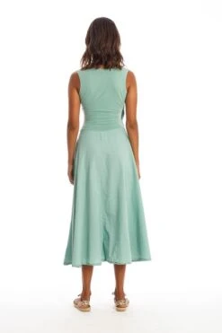 Dress Sleeveless Veronika Cameo Green -Brava Clothing Shop Product ProductPropertyID 156135999