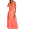 Dress Sleeveless Veronika Coral Pink 1 Dress Sleeveless Veronika Coral Pink -Brava Clothing Shop Product ProductPropertyID 156136029
