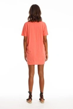Dress Jane Coral Pink -Brava Clothing Shop Product ProductPropertyID 156136182