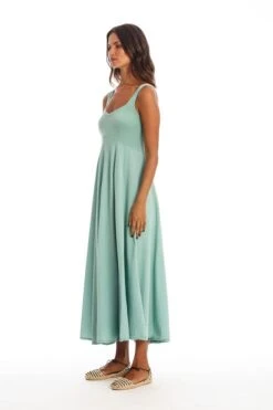 Dress Madonna Cameo Green -Brava Clothing Shop Product ProductPropertyID 156136545