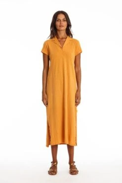 Dress Alexa Gold Sand Yellow -Brava Clothing Shop Product ProductPropertyID 156136608