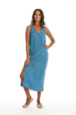 Dress Winona Maui Blue -Brava Clothing Shop Product ProductPropertyID 156137015