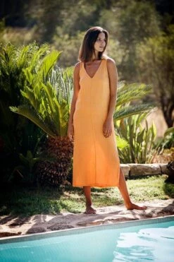 Dress Winona Gold Sand Yellow