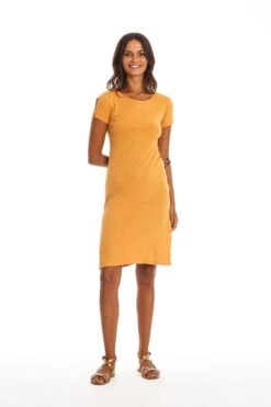 Dress Zoe Gold Sand -Brava Clothing Shop Product ProductPropertyID 156138558