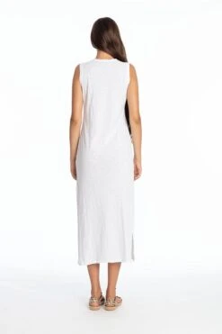 Maxi Dress Sleeveless Mia White -Brava Clothing Shop Product ProductPropertyID 156138680