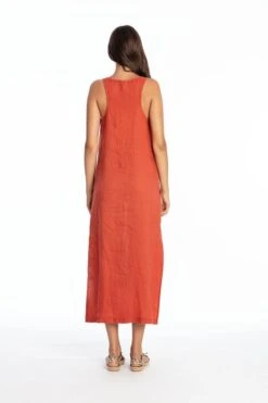 Dress Ariana Terracotta Orange -Brava Clothing Shop Product ProductPropertyID 156138838