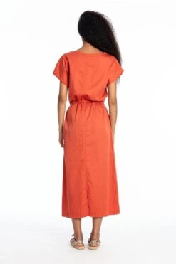 Dress Tessa Terracotta Orange -Brava Clothing Shop Product ProductPropertyID 156138906
