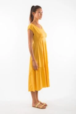 Dress Anne Gold Yellow -Brava Clothing Shop Product ProductPropertyID 156139588