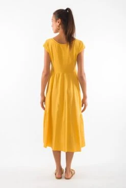 Dress Anne Gold Yellow -Brava Clothing Shop Product ProductPropertyID 156139589