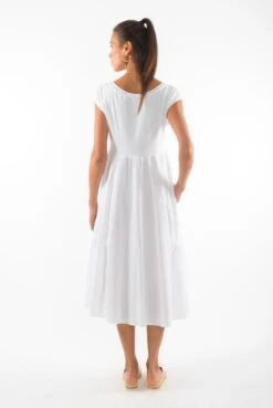 Dress Anne White -Brava Clothing Shop Product ProductPropertyID 156139618