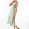 Dress Sleeveless Uma Light Aloe Green