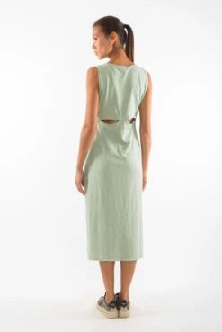 Dress Sleeveless Uma Light Aloe Green -Brava Clothing Shop Product ProductPropertyID 156140410