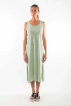 Dress Sleeveless Uma Light Aloe Green -Brava Clothing Shop Product ProductPropertyID 156140411