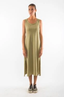 Dress Sleeveless Uma Dark Aloe Green -Brava Clothing Shop Product ProductPropertyID 156140465