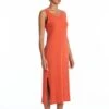 Dress Sleeveless Uma Terracotta Orange -Brava Clothing Shop Product ProductPropertyID 156140519