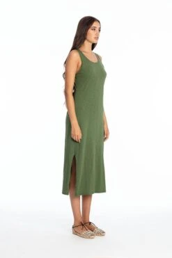 Dress Sleeveless Uma Forest Green -Brava Clothing Shop Product ProductPropertyID 156140543