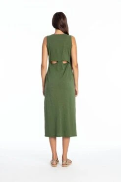 Dress Sleeveless Uma Forest Green -Brava Clothing Shop Product ProductPropertyID 156140544