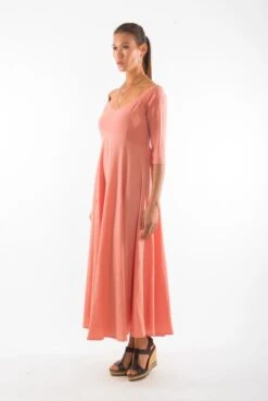 Dress Monica Coral Clay
